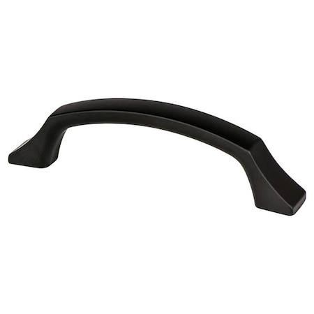 Berenson Berenson 1209-1055-P 96 mm CC Century Edge Pull with Matte Black 1209-1055-P
